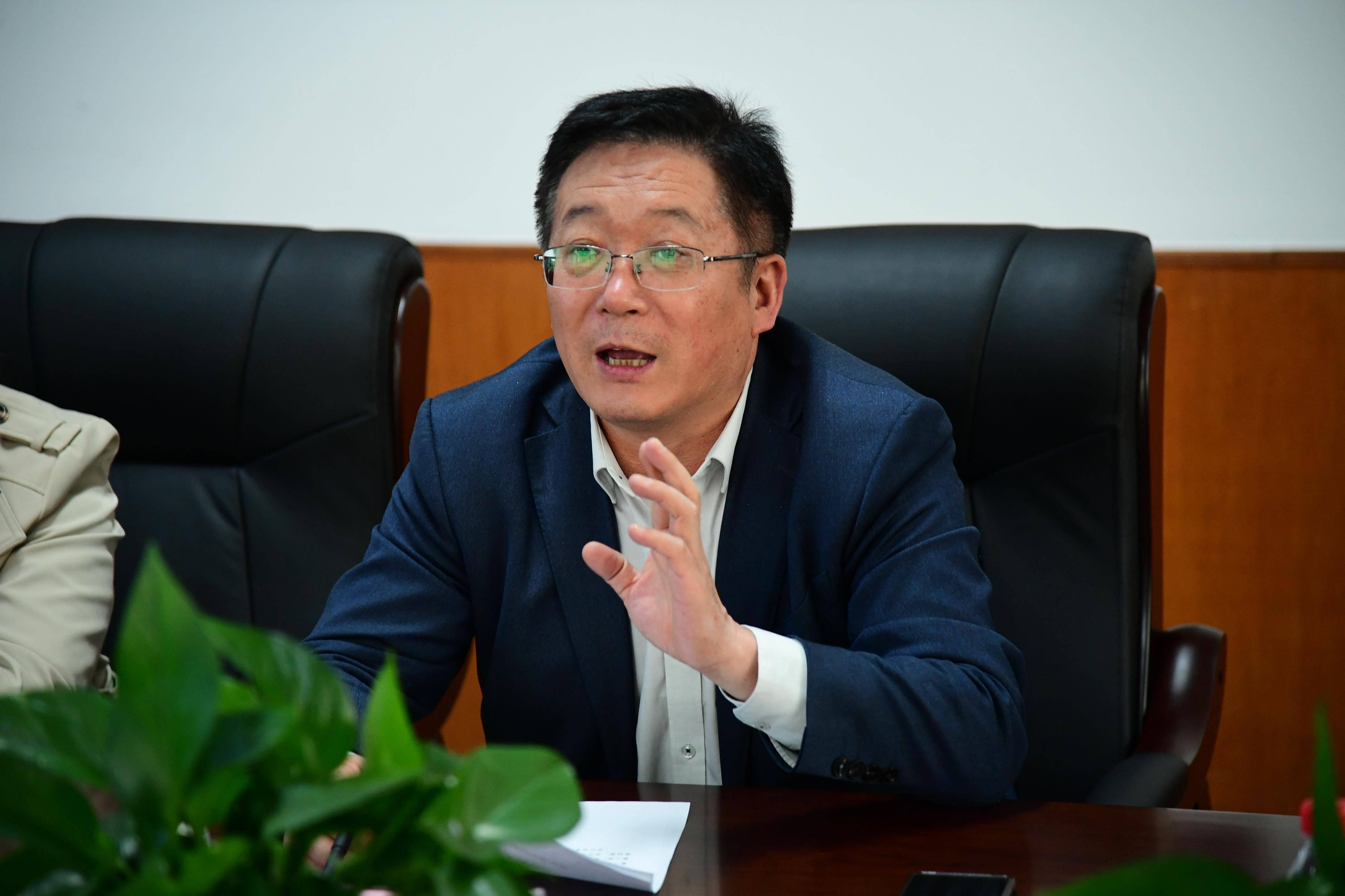 包头市市长张锐来访